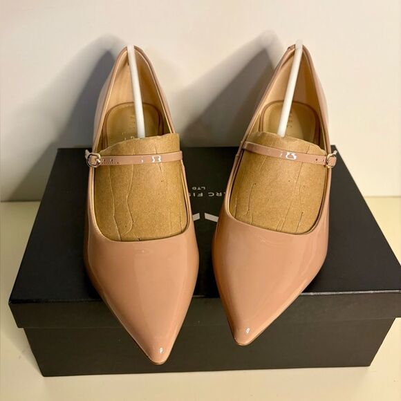 NIB LUCCIE MARY JANE PUMP  Nude 5.5 - Picture 6 of 8